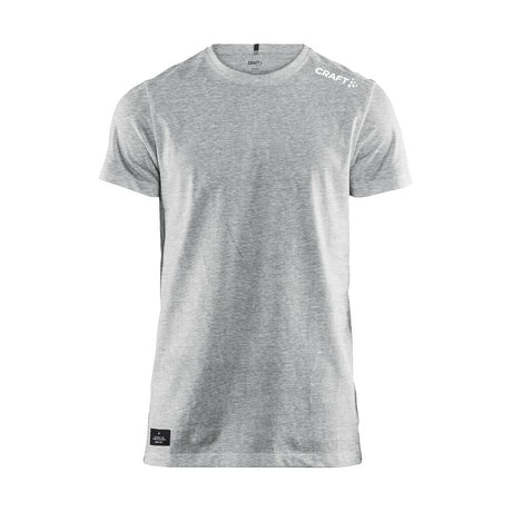 Community Mix Ss Tee M - Grey Melange - Front