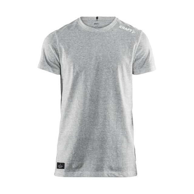 Community Mix Ss Tee M - Grey Melange - Front