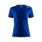 Community Mix Ss Tee W - Cobalt - Front