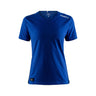 Community Mix Ss Tee W - Cobalt - Front