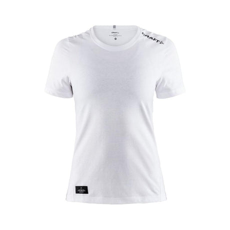 Community Mix Ss Tee W - White - Front
