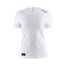 Community Mix Ss Tee W - White - Front