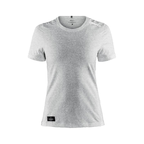 Community Mix Ss Tee W - Grey Melange - Front