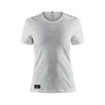 Community Mix Ss Tee W - Grey Melange - Front