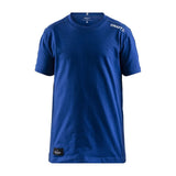 Community Mix Ss Tee Jr - Cobalt - Front