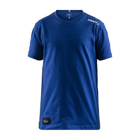 Community Mix Ss Tee Jr - Cobalt - Front
