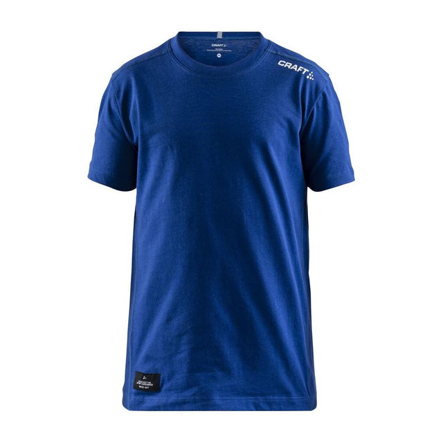 Community Mix Ss Tee Jr - Cobalt - Front
