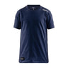 Community Mix Ss Tee Jr - Navy - Front