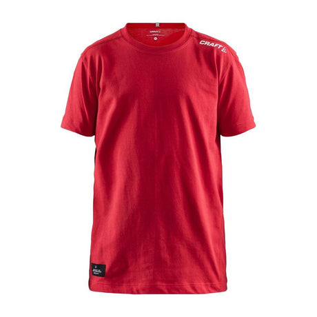 Community Mix Ss Tee Jr - Red - Front