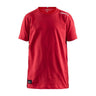 Community Mix Ss Tee Jr - Red - Front