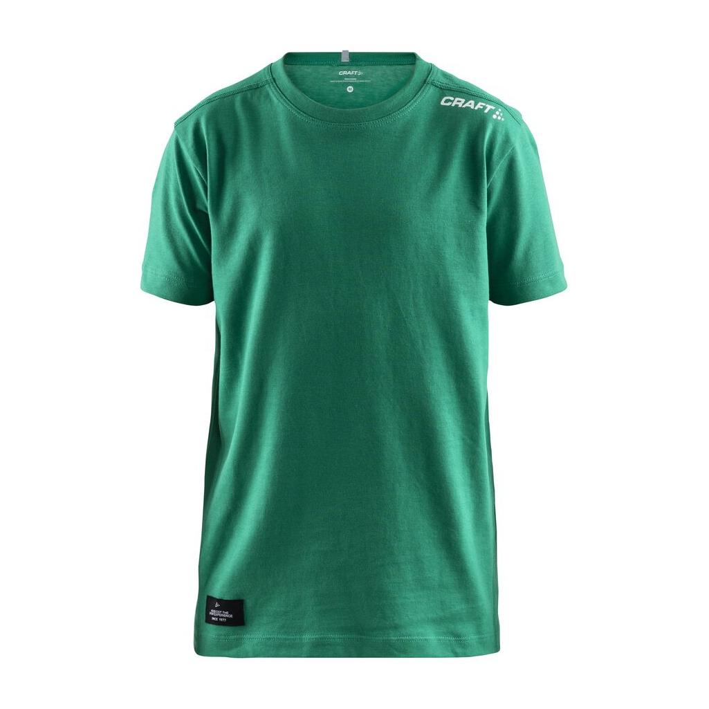 Community Mix Ss Tee Jr - Green - Front