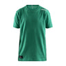 Community Mix Ss Tee Jr - Green - Front
