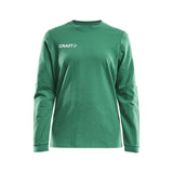 Progress Gk Sweatshirt W - Green/White - Front