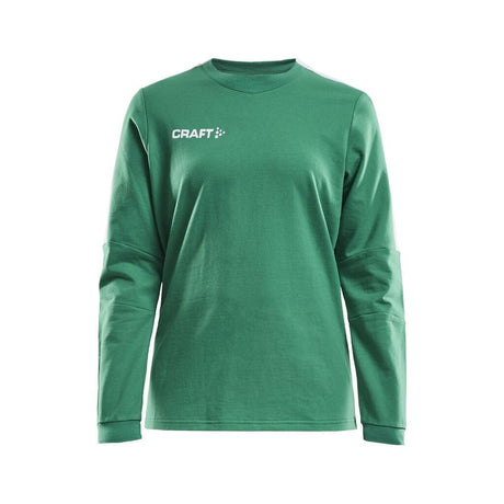 Progress Gk Sweatshirt W - Green/White - Front