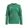 Progress Gk Sweatshirt W - Green/White - Front