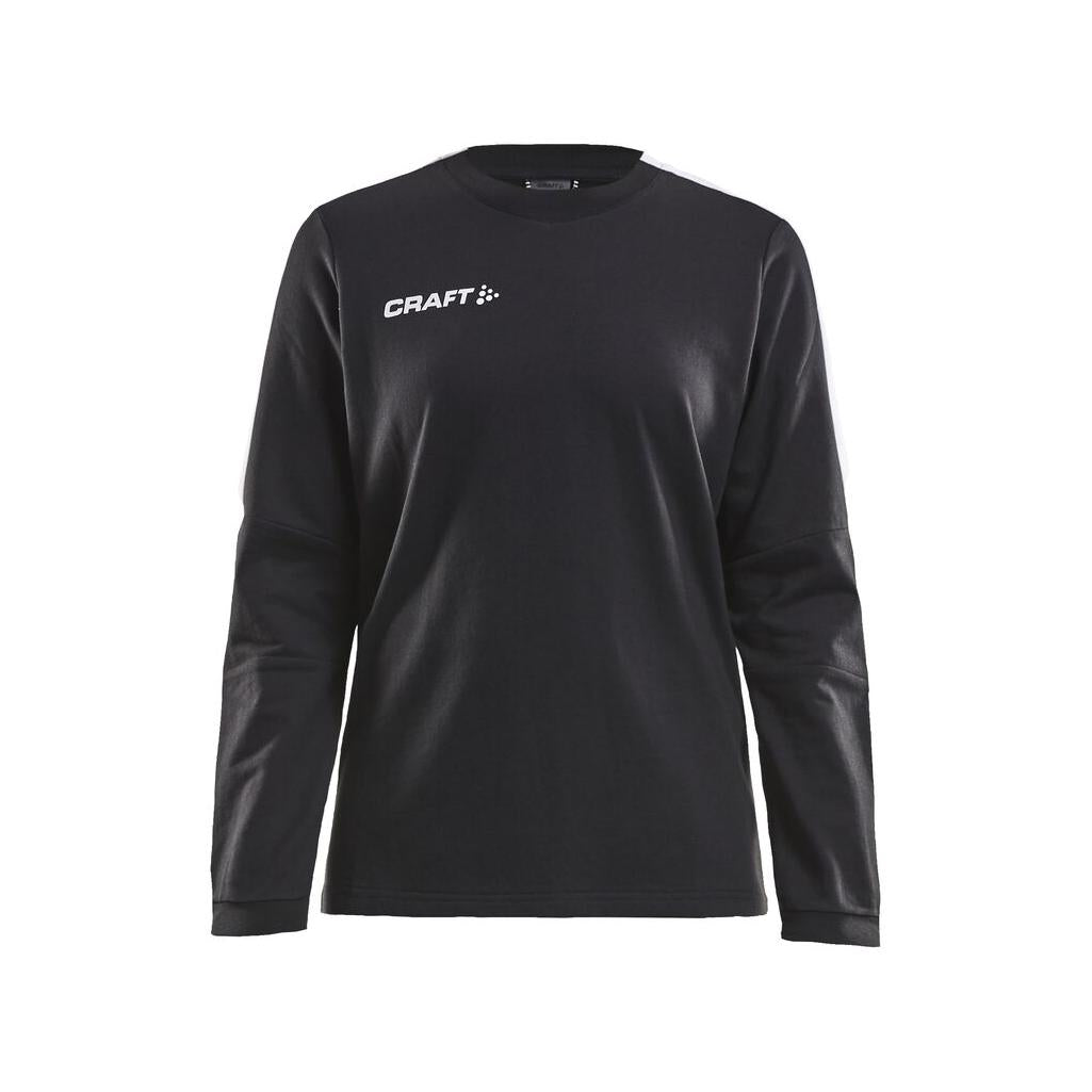 Progress Gk Sweatshirt W - Black/White - Front