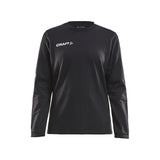 Progress Gk Sweatshirt W - Black/White - Front