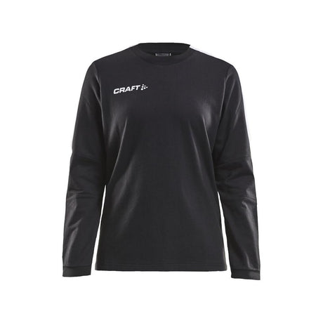 Progress Gk Sweatshirt W - Black/White - Front