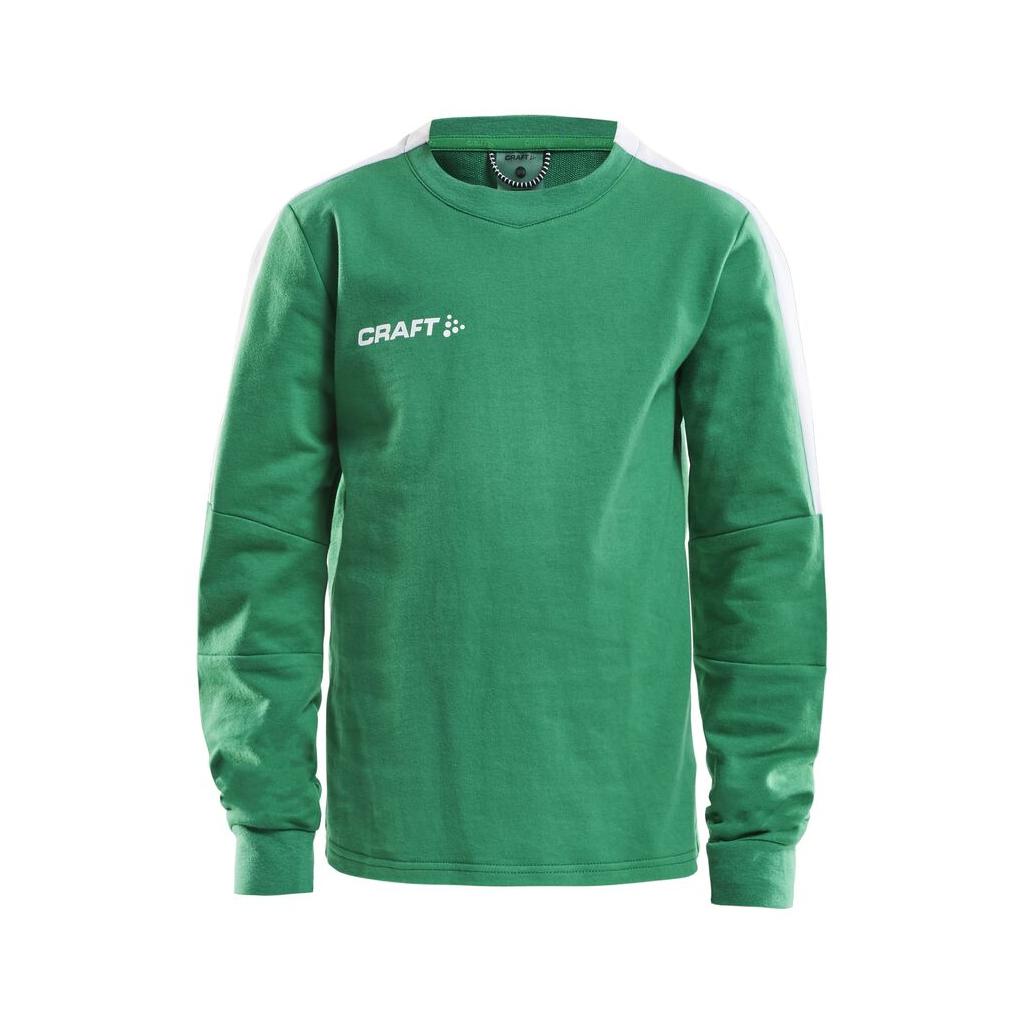 Progress Gk Sweatshirt Jr - Green/White - Front