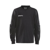 Progress Gk Sweatshirt Jr - Black/White - Front