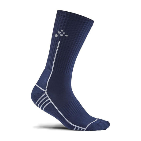 Progress Mid Sock - Navy - Front