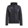 Wind Jkt W - Black - Front