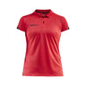 Pro Control Impact Polo W - Red/Black - Front