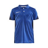 Pro Control Impact Polo J - Club Cobolt/Navy - Front