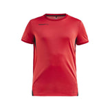 Pro Control Impact Ss Tee M - Red/Black - Front