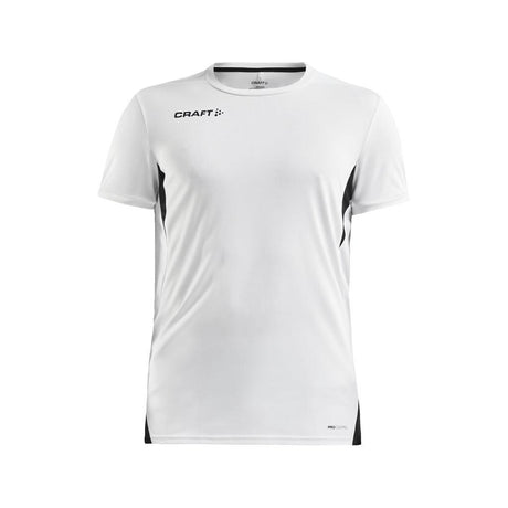 Pro Control Impact Ss Tee M - White/Black - Front