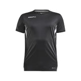 Pro Control Impact Ss Tee M - Black/White - Front