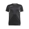 Pro Control Impact Ss Tee M - Black/White - Front