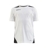 Pro Control Impact Ss Tee Jr - White/Black - Front
