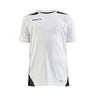 Pro Control Impact Ss Tee Jr - White/Black - Front