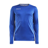 Pro Control Impact Ls Tee M - Club Cobolt/Navy - Front