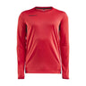 Pro Control Impact Ls Tee M - Red/Black - Front