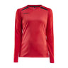 Pro Control Impact Ls Tee W - Red/Black - Front