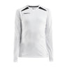 Pro Control Impact Ls Tee W - White/Black - Front