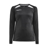 Pro Control Impact Ls Tee W - Black/White - Front