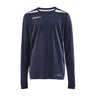 Pro Control Impact Ls Tee Jr - Navy/White - Front