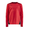 Pro Control Impact Ls Tee Jr - Red/Black - Front