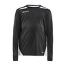 Pro Control Impact Ls Tee Jr - Black/White - Front