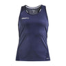 Pro Control Impact Singlet W - Navy/White - Front