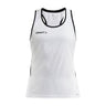 Pro Control Impact Singlet W - White/Black - Front