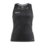 Pro Control Impact Singlet W - Black/White - Front