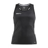 Pro Control Impact Singlet W - Black/White - Front