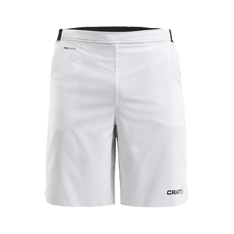 Pro Control Impact Shorts M - White/Black - Front