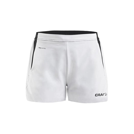 Pro Control Impact Shorts W - White/Black - Front