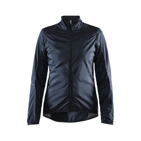 Adv Essence Light Wind Jkt W - Black - Front