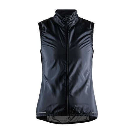 Adv Essence Light Wind Vest W - Black - Front